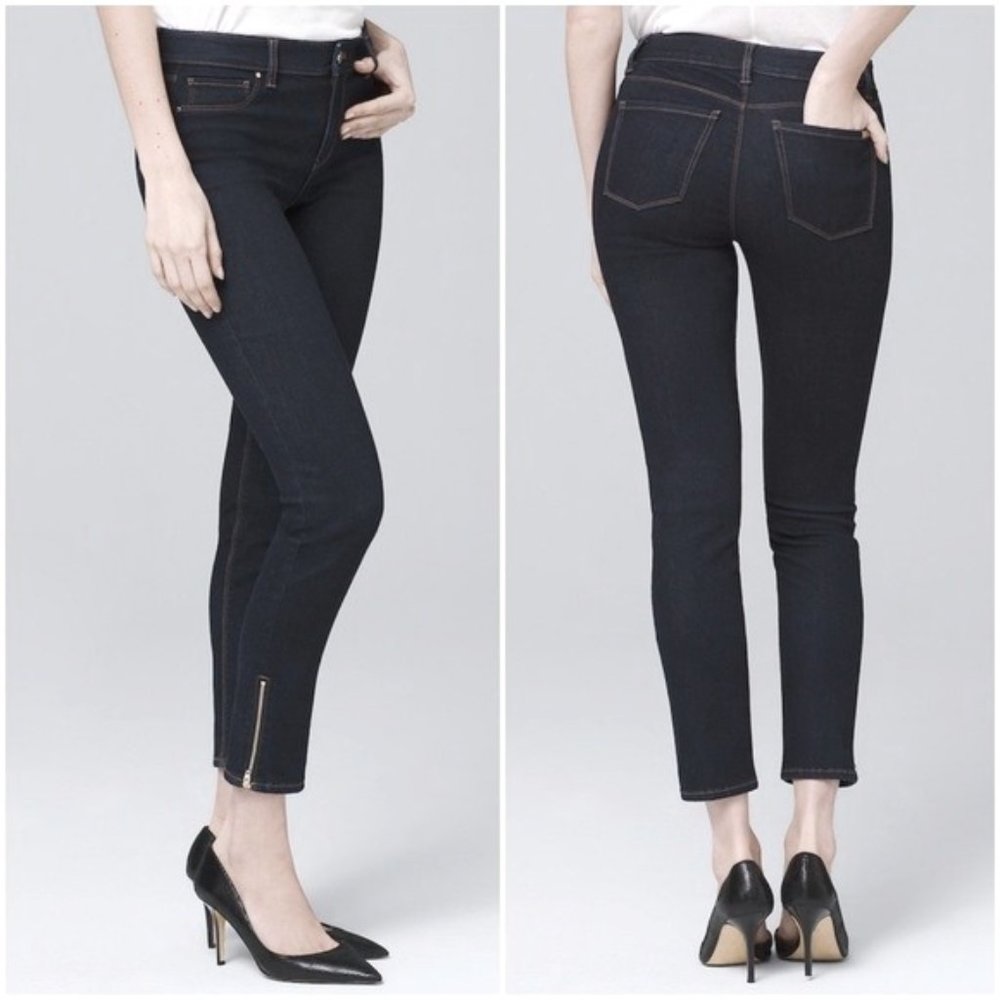 White House Black Market Mid Rise Crop Jegging